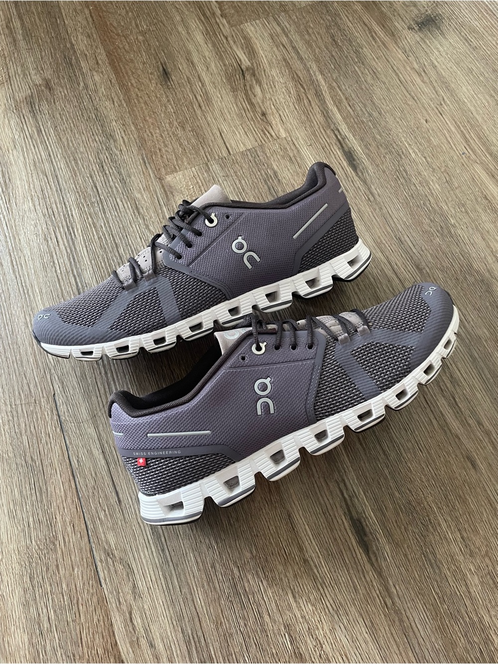 On Running Cloud Women’s Running Shoes - Gray/Purple